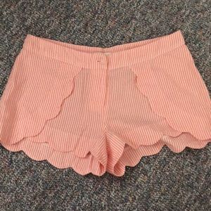 Seersucker shorts (Red Camel)